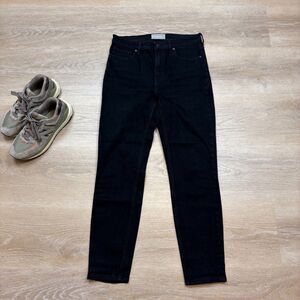 Everlane High Rise Tapered Leg Jean Women's‎ 30 Color Black